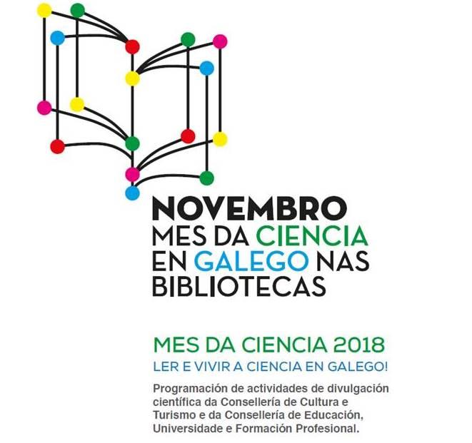 Mes da ciencia en Galego nas bibliotecas