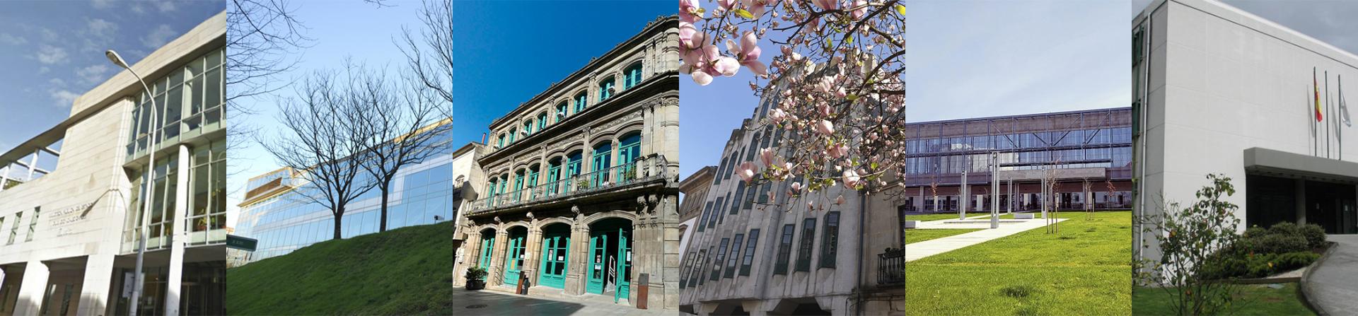Edificios de la Red de Bibliotecas de Galicia