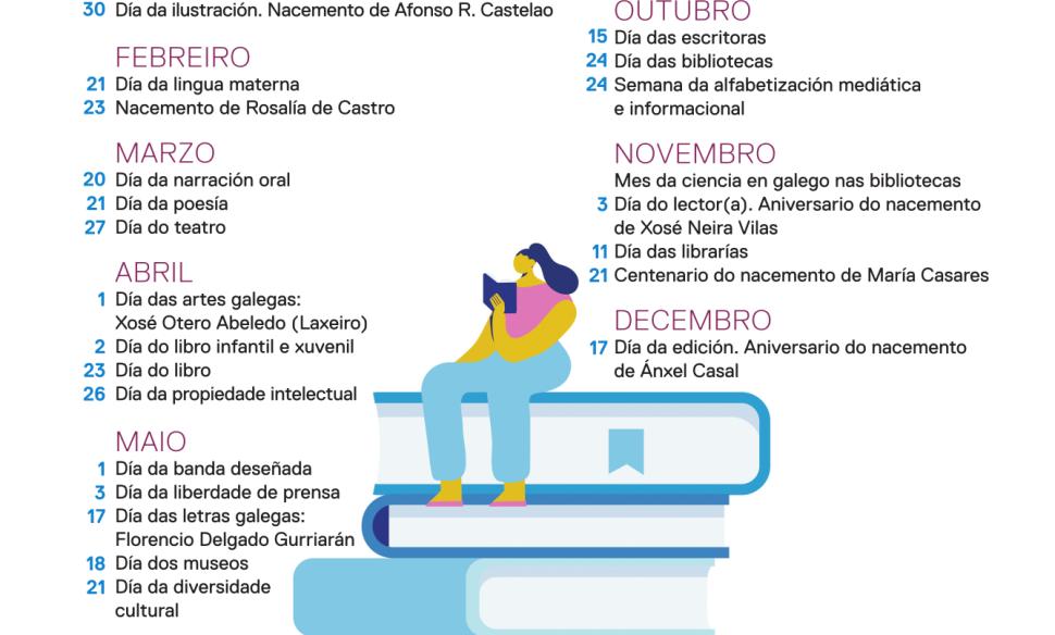 Calendario do libro e da lectura 2022